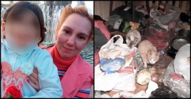 O fetiţă de 6 ani a fost torturată de propria mamă. Femeia a închis-o într-o cameră fără ferestre şi a hrănit-o cu mâncare pentru pisici